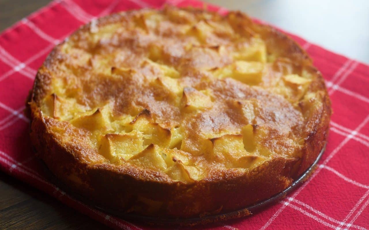 Une tarte aux pommes