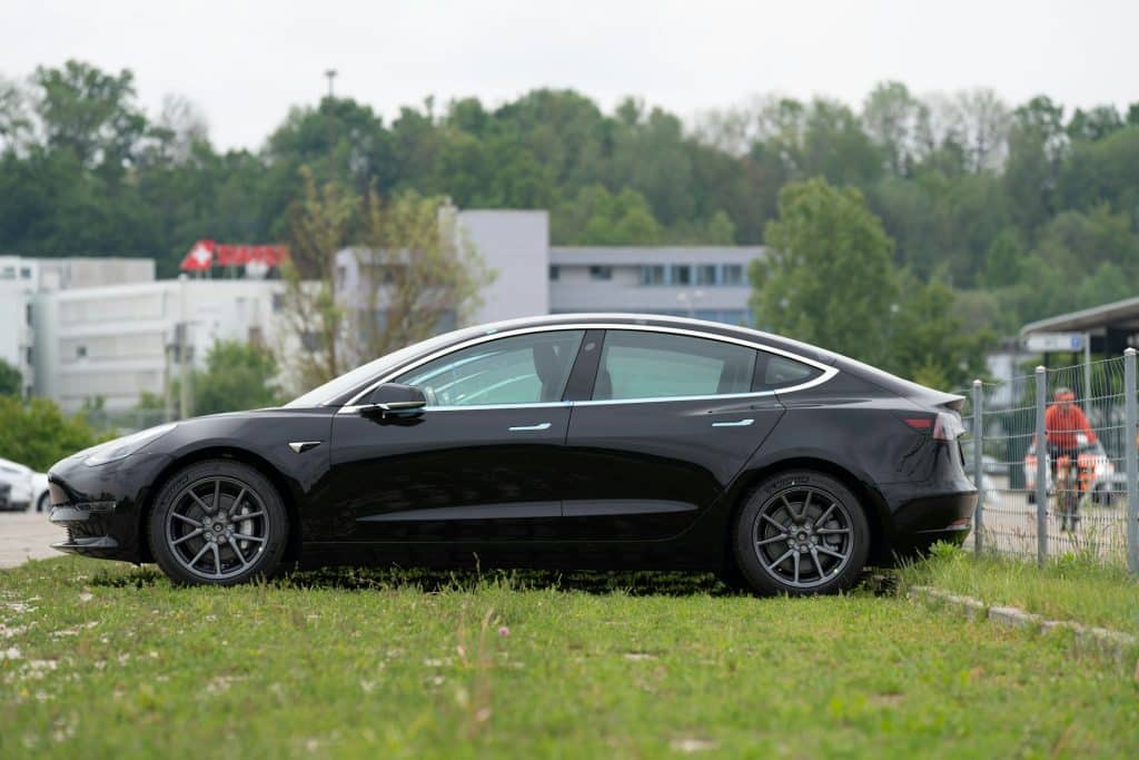 Une voiture électrique