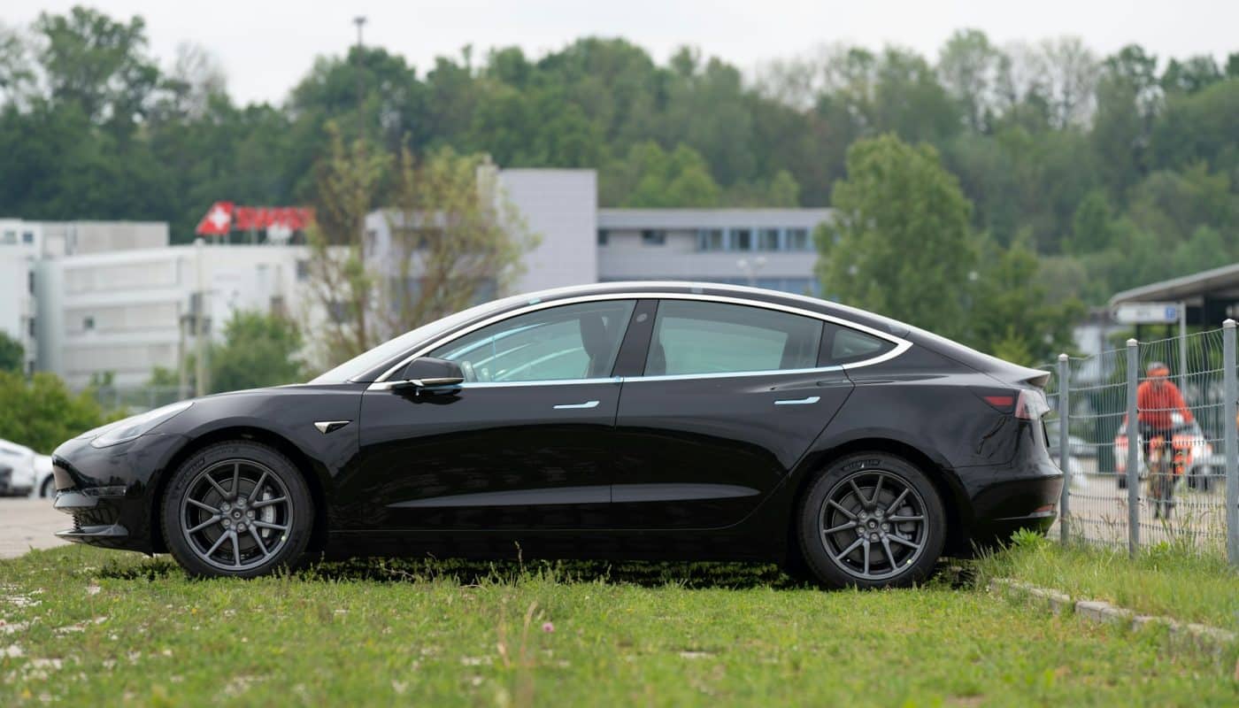 Une voiture électrique